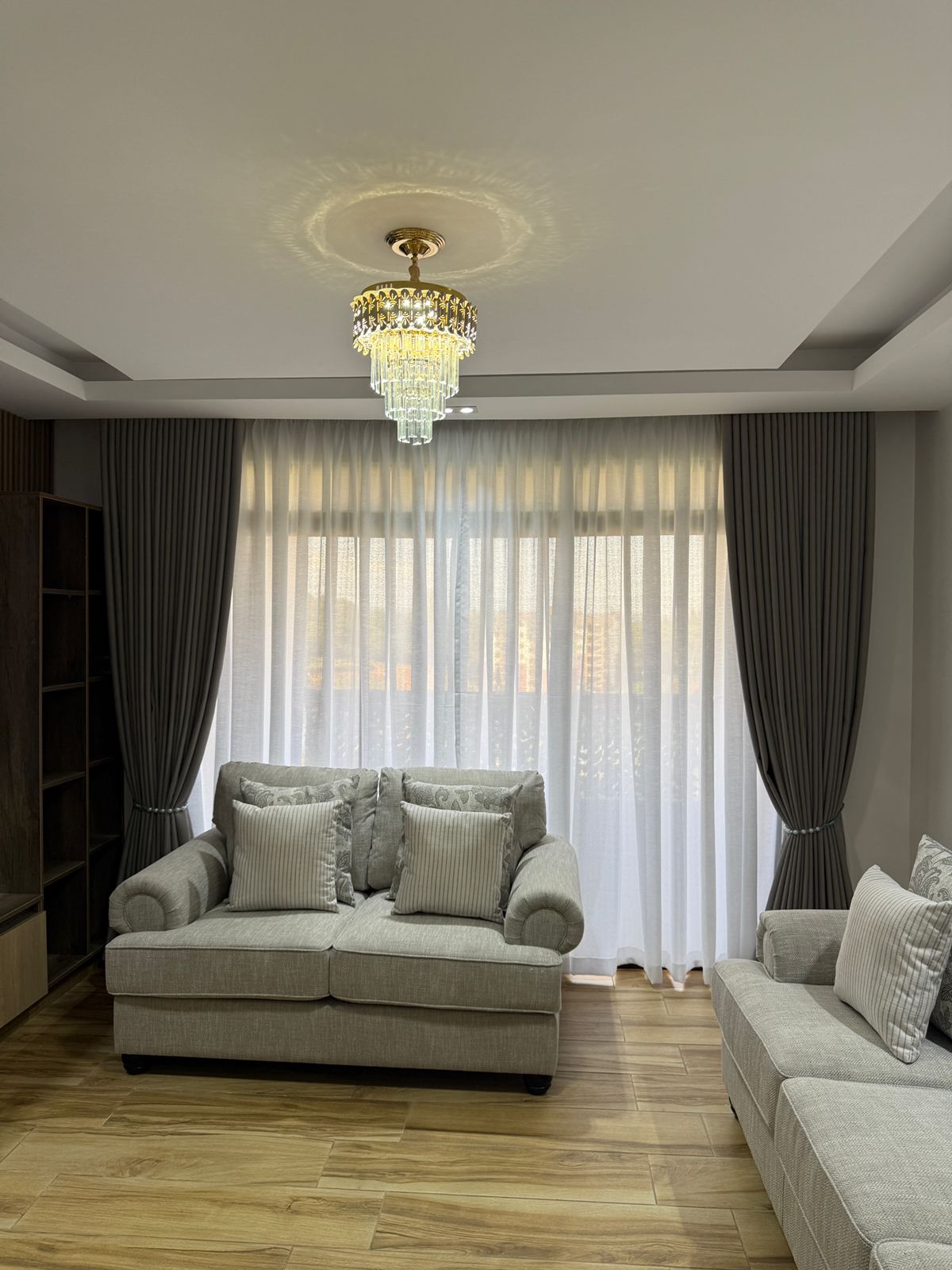 Bespoke curtain design with unique patterns